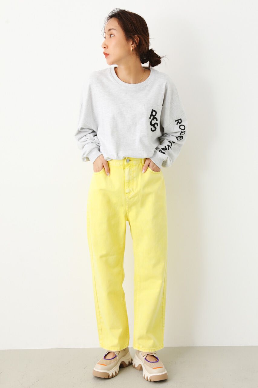 RODEO CROWNS「WASH カラーデニムパンツ」|その他|YEL