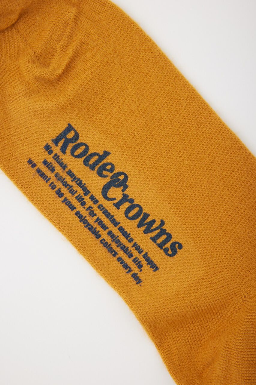 RODEO CROWNS「シャギーメッセージロゴソックス」|その他|