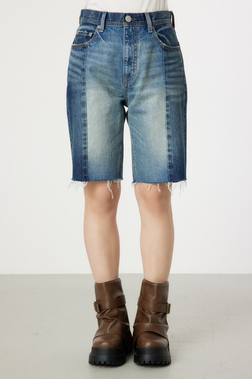 RODEO CROWNS「デニムハーフパンツ」|デニム|
