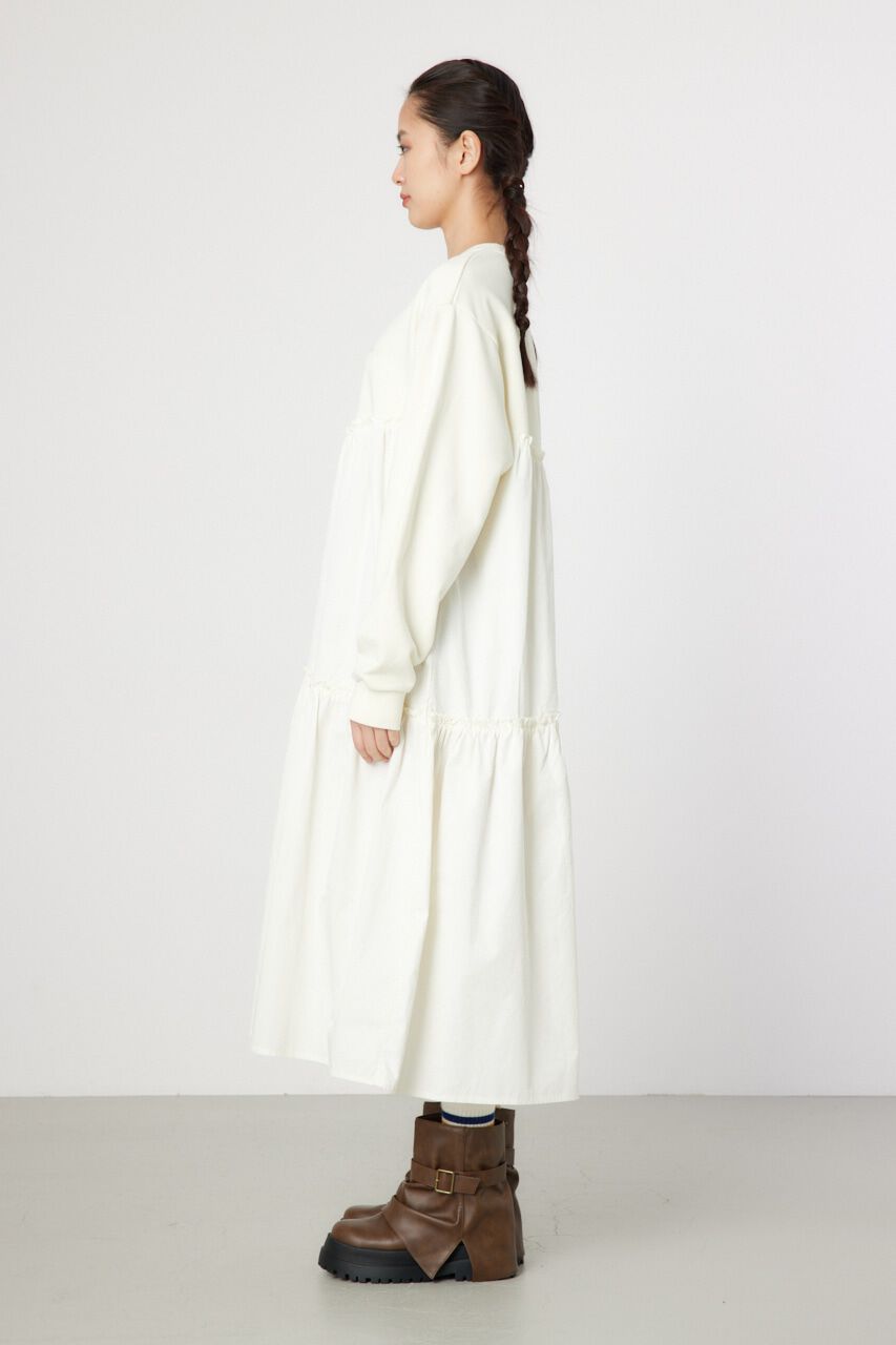 RODEO CROWNS「ピグメント布帛ドッキングワンピース」|ワンピース|