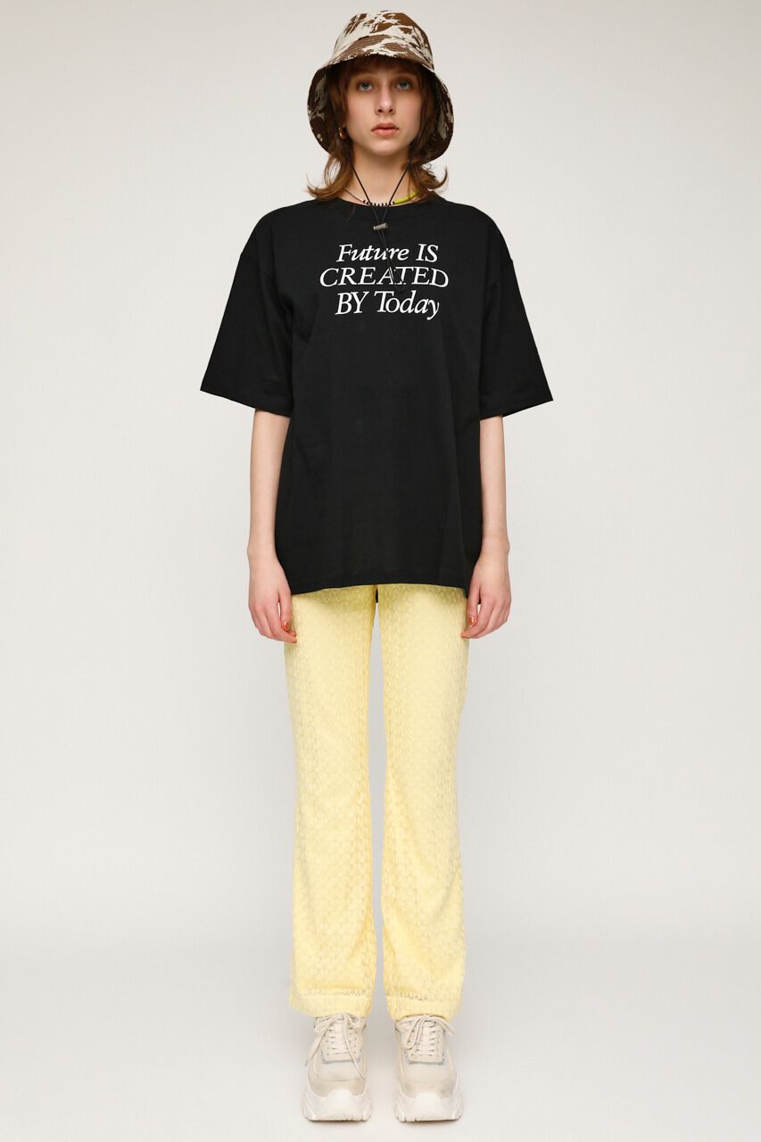 SLY「CUT LACE FLARE パンツ」|その他|YEL