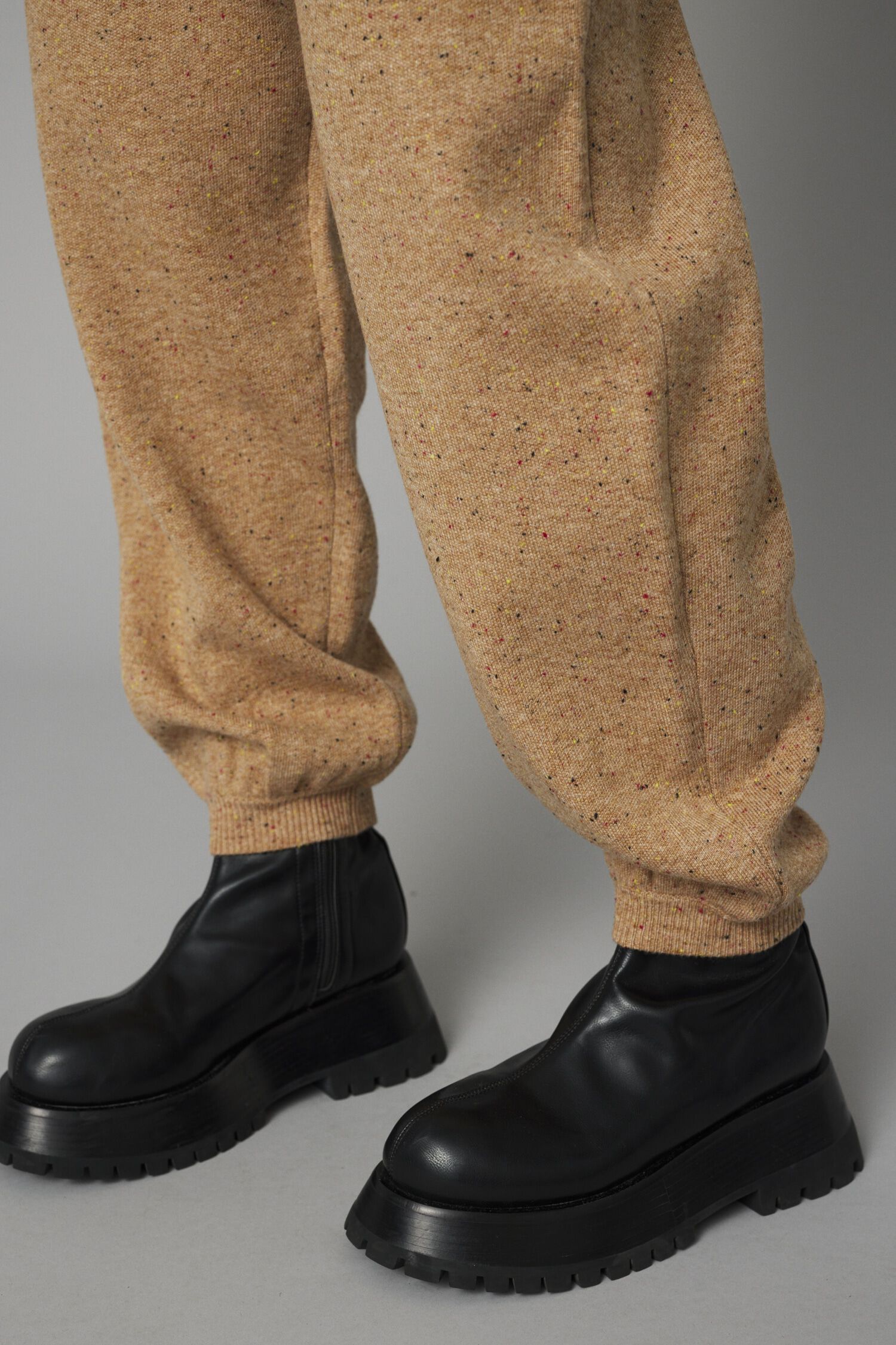 HeRIN.CYE「Nep cocoon knit pants」|その他|