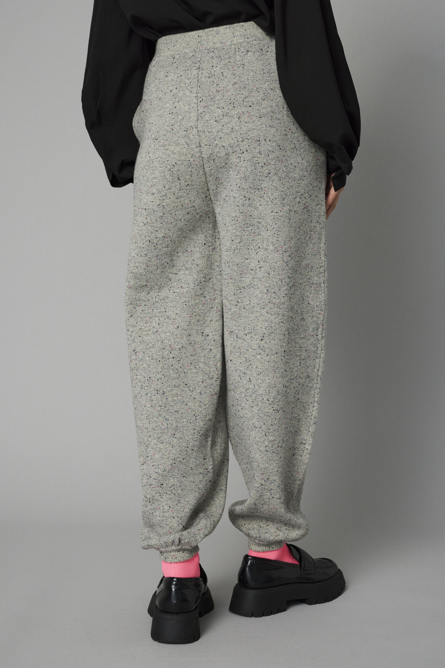 HeRIN.CYE「Nep cocoon knit pants」|その他|