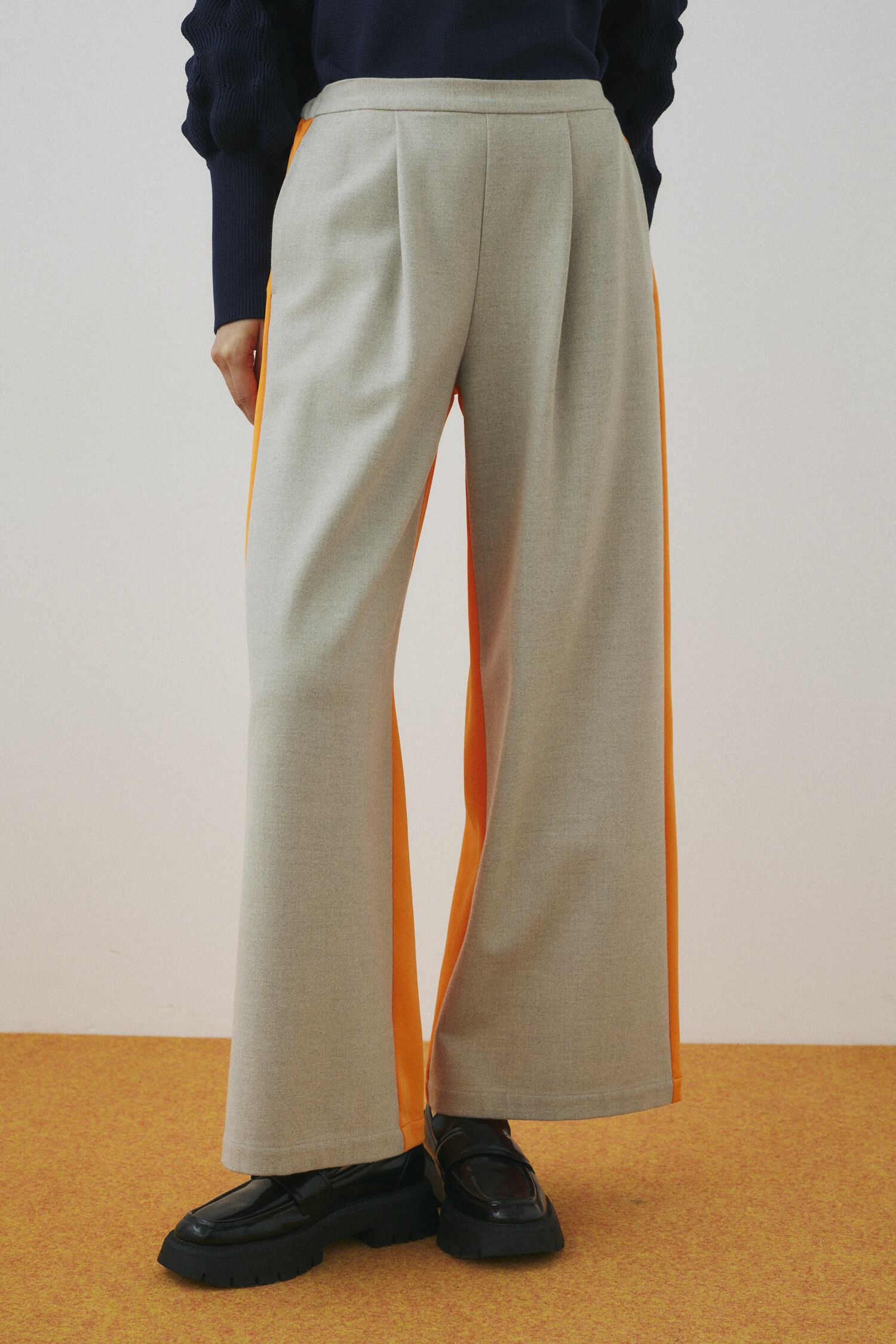 HeRIN.CYE「Bi color wide pants」|その他|