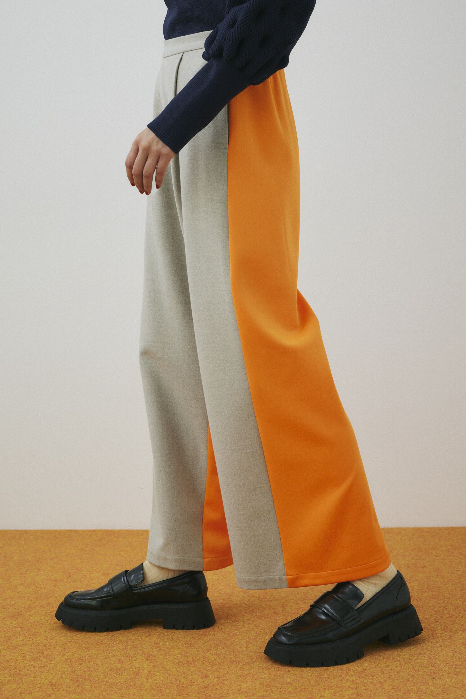 HeRIN.CYE「Bi color wide pants」|その他|