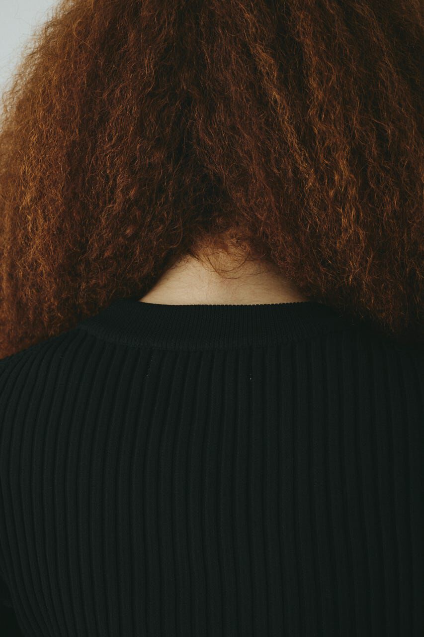HeRIN.CYE「Henley neck knit tops」|ニット・セーター|