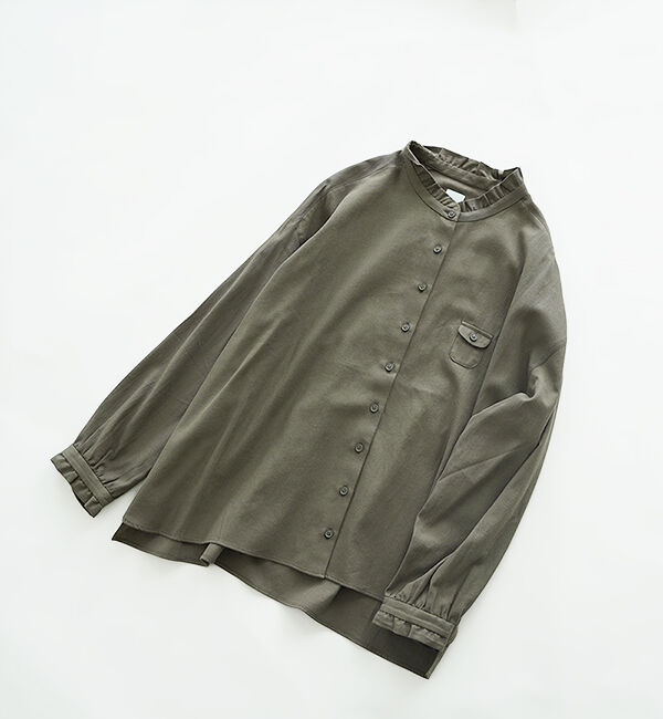 休日と詩「ダックワーズブラウス」|シャツ・ブラウス|