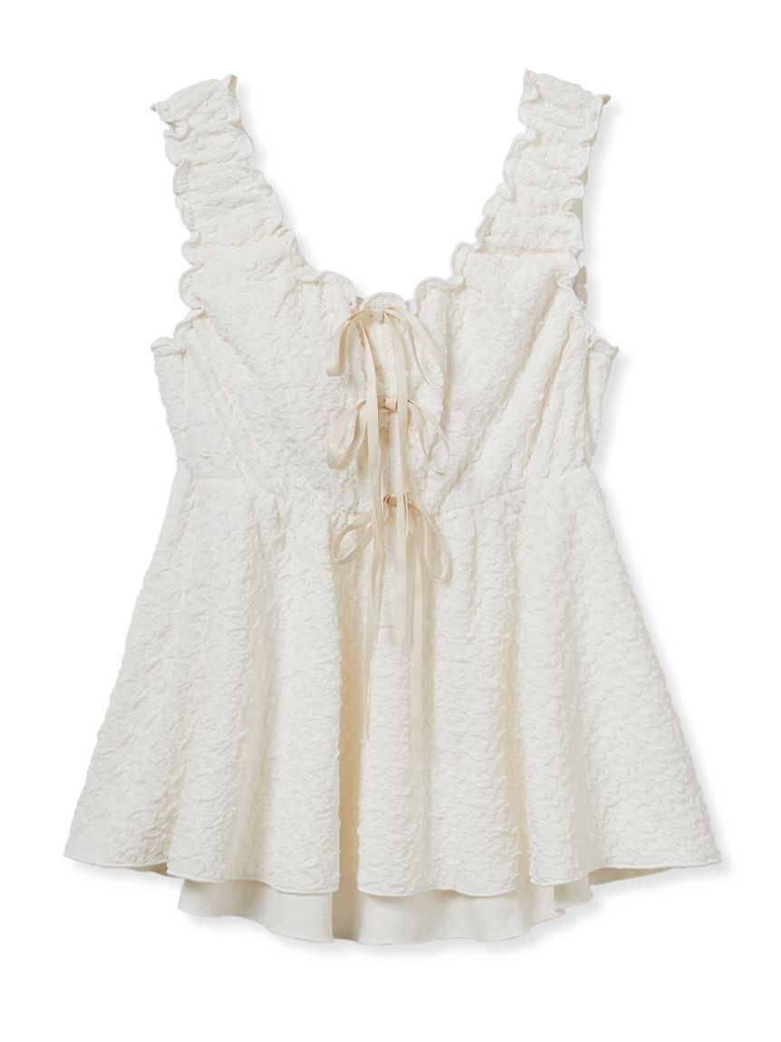 SNIDEL HOME「ポップコーンタンクトップ」|ルームウェア|