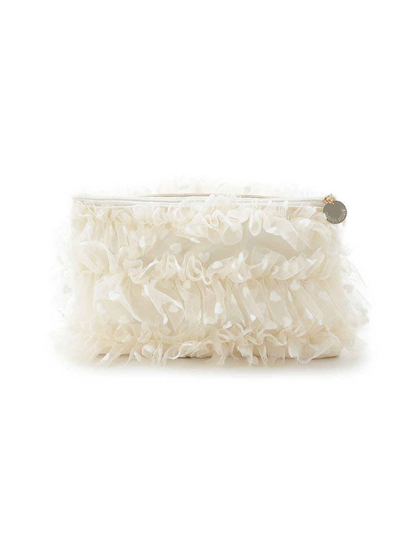 SNIDEL HOME「ハートチュールポーチ」|ポーチ|IVR