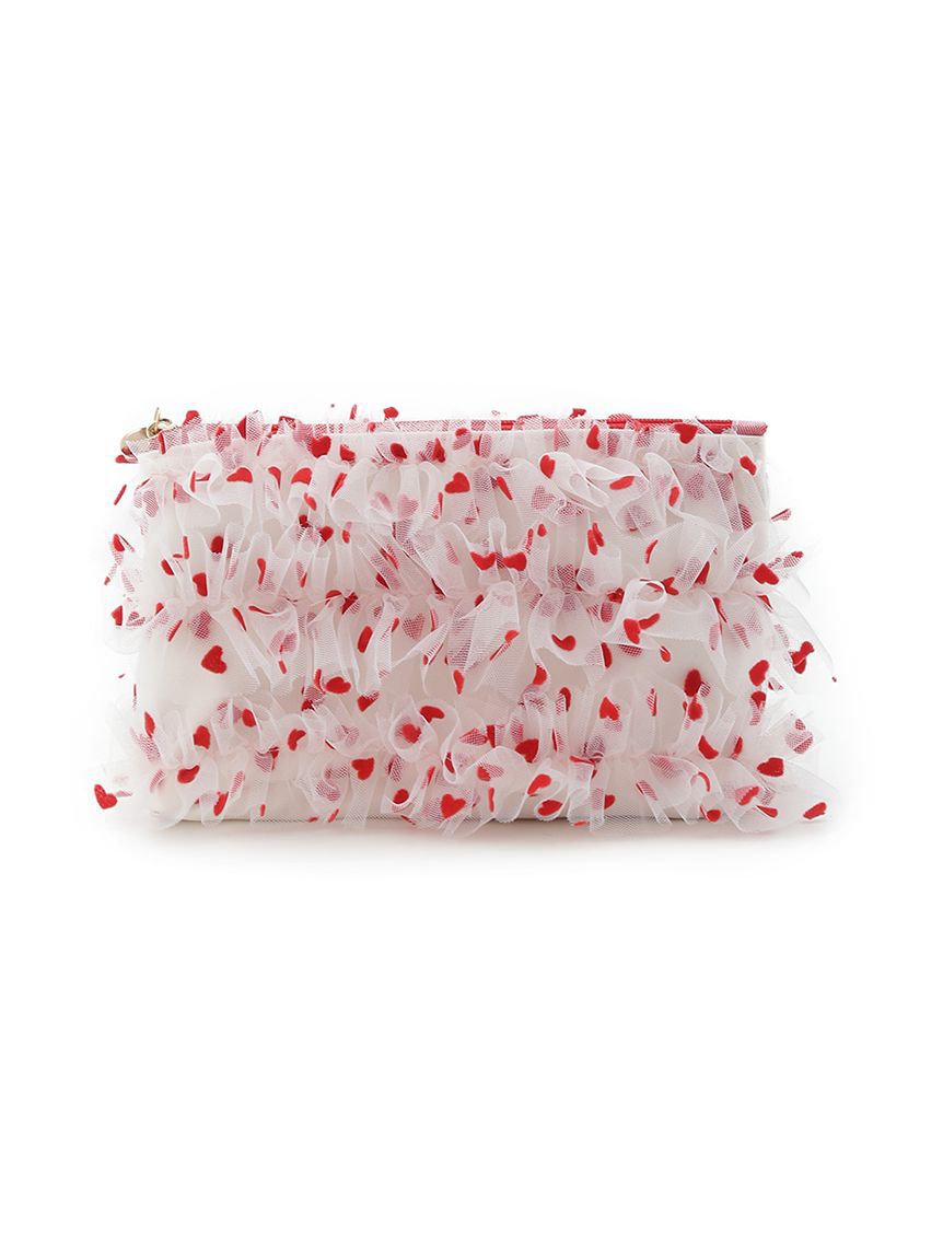 SNIDEL HOME「ハートチュールポーチ」|ポーチ|