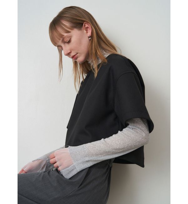 ELENDEEK「BONDING BOXY BL」|シャツ・ブラウス|