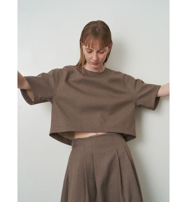 ELENDEEK「BONDING BOXY BL」|シャツ・ブラウス|