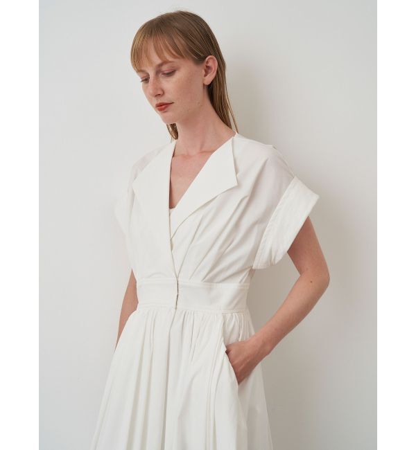 ELENDEEK「OPEN COLLAR SHIRT OP」|ワンピース|