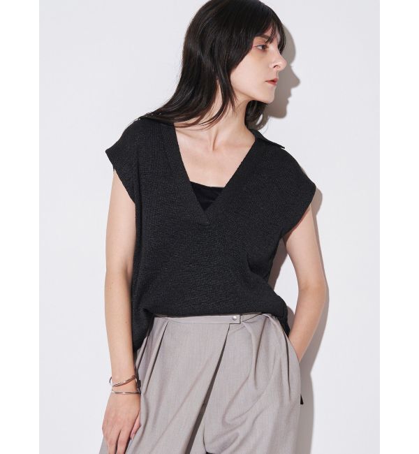 ELENDEEK「VELOUR PAD TANK」|タンクトップ|