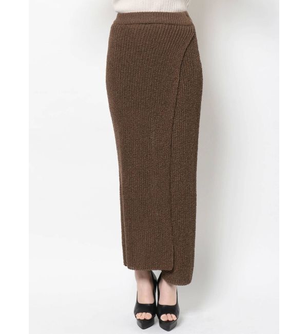 RESEXXY「ディープスリットロングニットスカート【セットアップ着用可能】」|スカート|