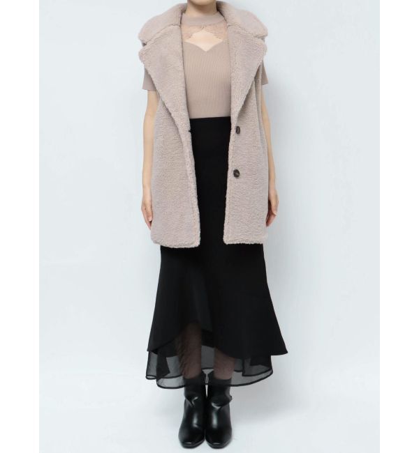 RESEXXY「テーラードボアベスト」|その他|