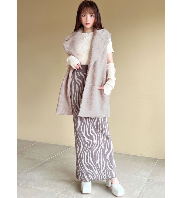 RESEXXY「テーラードボアベスト」|その他|