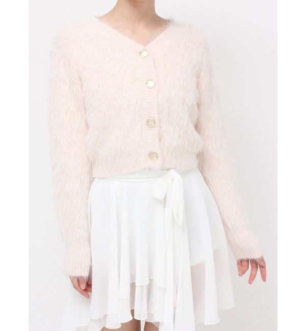 RESEXXY「シャギーニットカーディガン」|カーディガン|