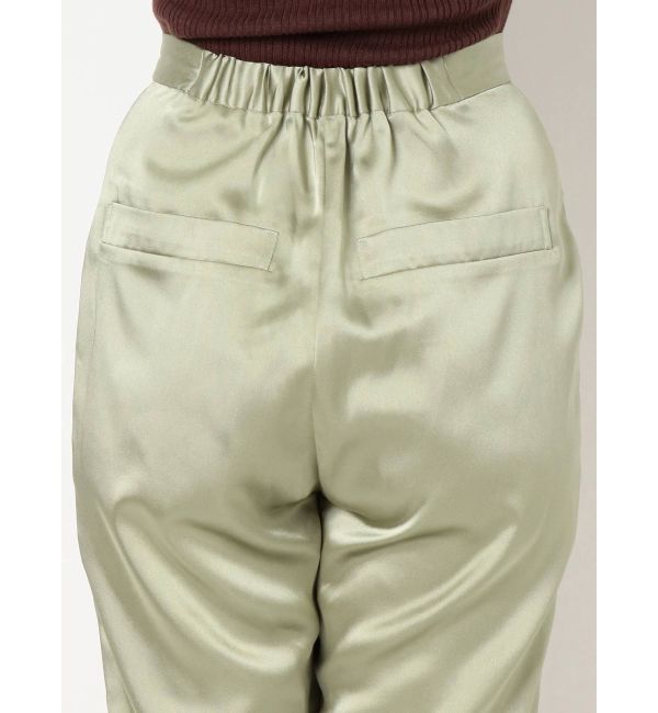 dazzlin「サテンストレートボタンパンツ」|その他|