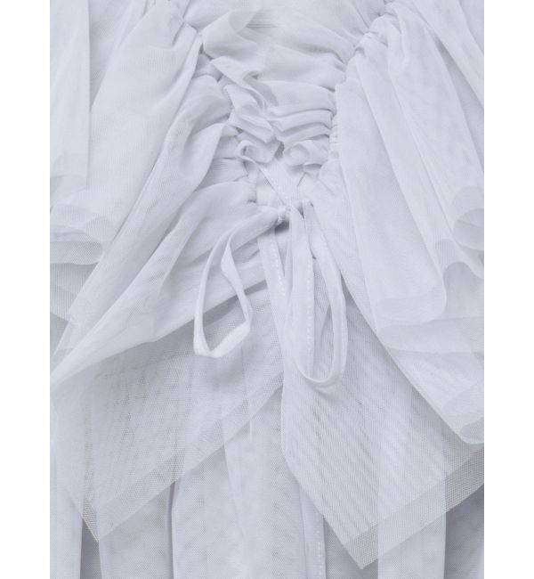 dazzlin「スクエアフリルペプラムブラウス」|シャツ・ブラウス|