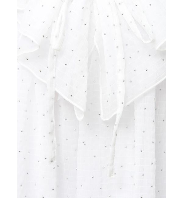 dazzlin「スクエアフリルペプラムブラウス」|シャツ・ブラウス|