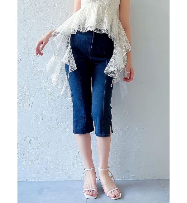 dazzlin「ハイウエストカプリパンツ」|その他|