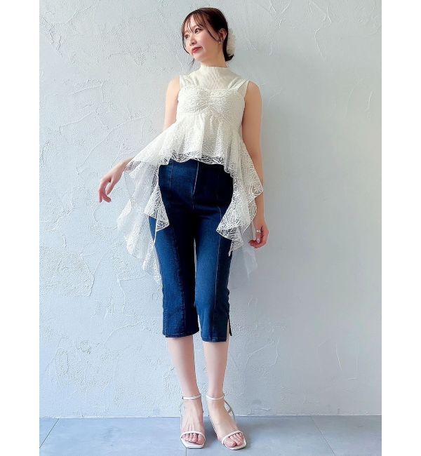 dazzlin「ハイウエストカプリパンツ」|その他|