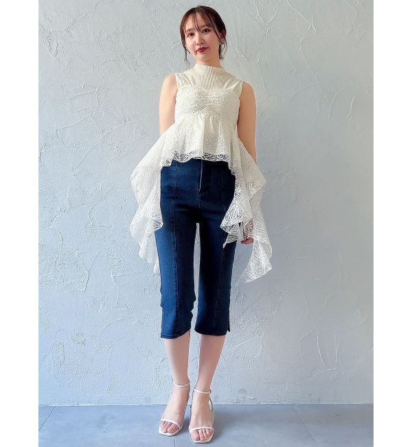 dazzlin「ハイウエストカプリパンツ」|その他|