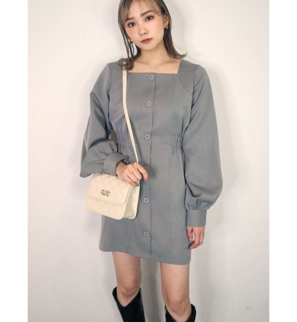 EMODA「マークウエストデコルテワンピース」|ワンピース|