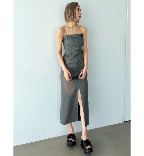 EMODA「ナローデニムワンピース」|ワンピース|