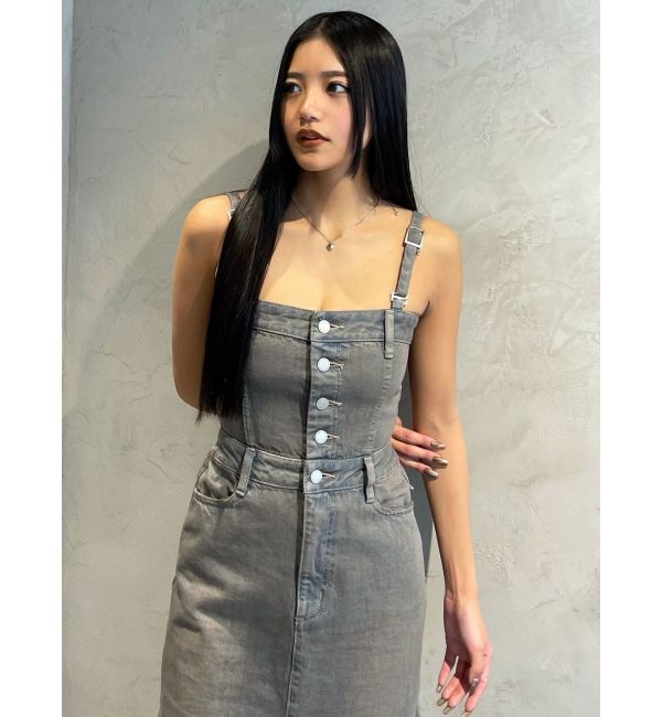 EMODA「ナローデニムワンピース」|ワンピース|