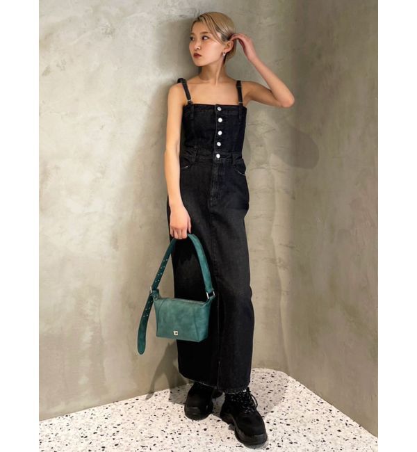 EMODA「ナローデニムワンピース」|ワンピース|