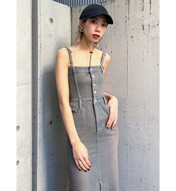 EMODA「ナローデニムワンピース」|ワンピース|