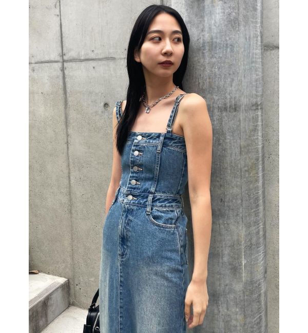 EMODA「ナローデニムワンピース」|ワンピース|
