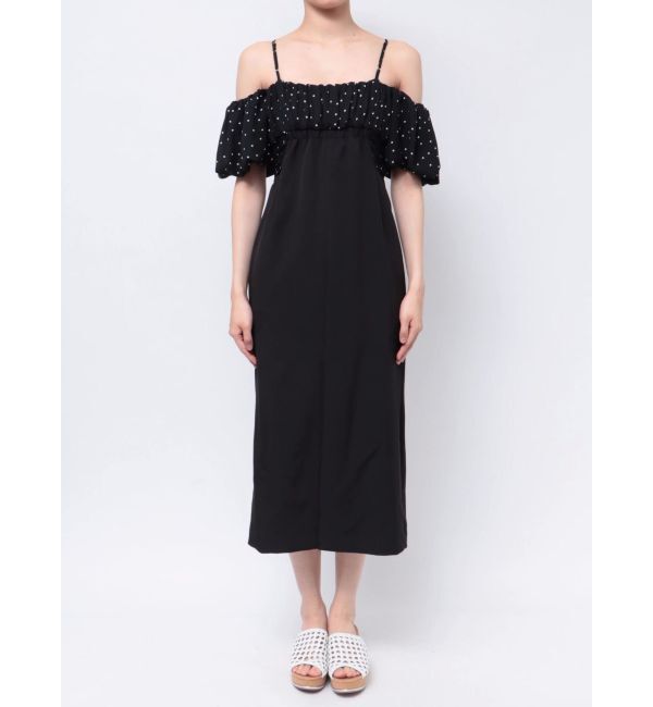 MERCURYDUO「ボリュームバックリボンタイトワンピース」|ワンピース|