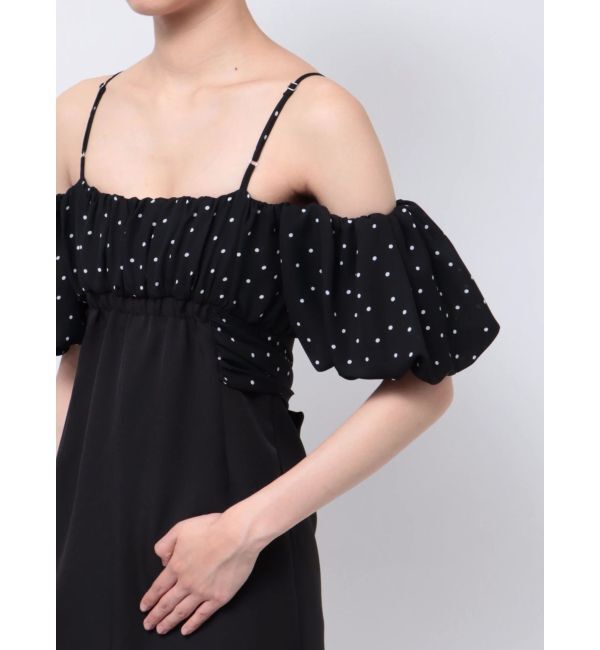 MERCURYDUO「ボリュームバックリボンタイトワンピース」|ワンピース|