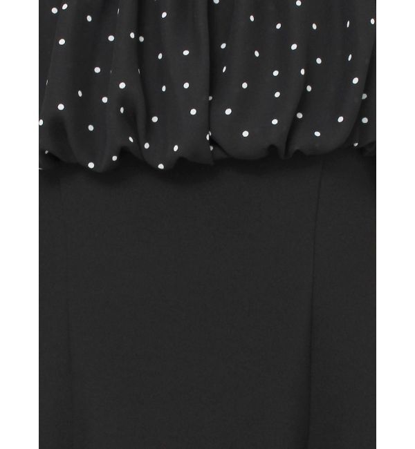 MERCURYDUO「ボリュームバックリボンタイトワンピース」|ワンピース|