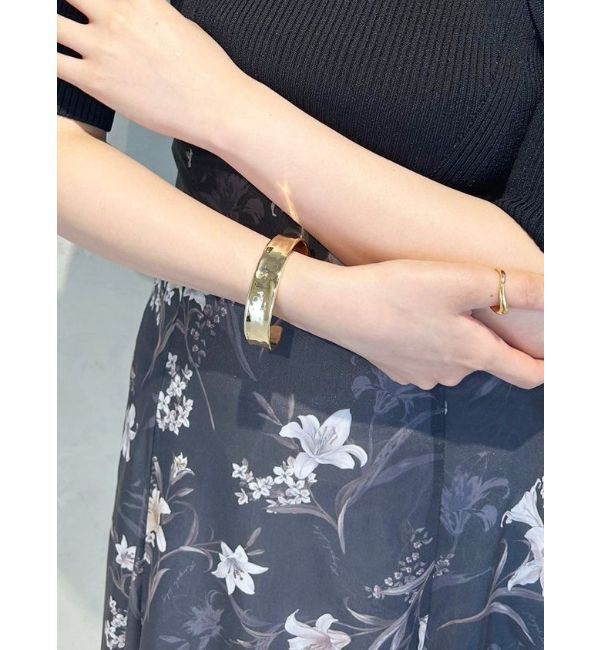 MERCURYDUO「ゴールドシンプルバングル」|ブレスレット・バングル|