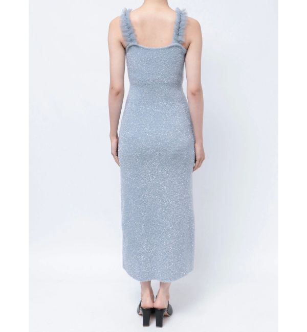 MERCURYDUO「ラメシャギーカーデセットキャミニットワンピース」|ワンピース|