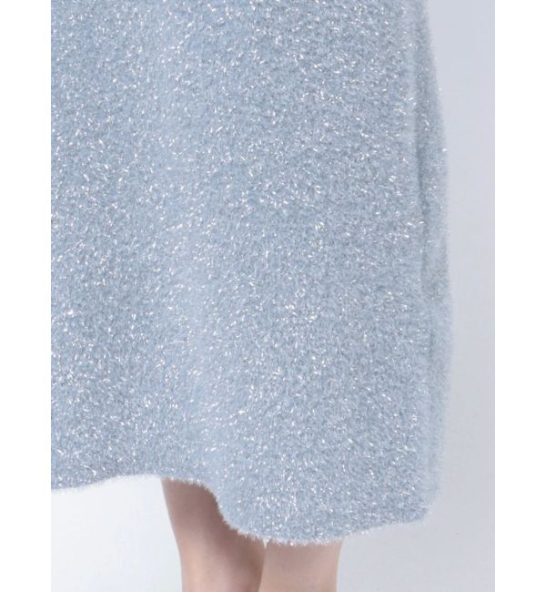 MERCURYDUO「ラメシャギーカーデセットキャミニットワンピース」|ワンピース|