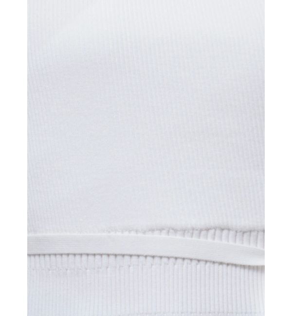 MERCURYDUO「カシュクールラッフルコンパクトニット」|ニット・セーター|