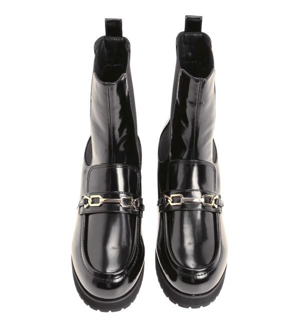 MERCURYDUO「ローファーサイドゴアショートブーツ」|ショートブーツ|