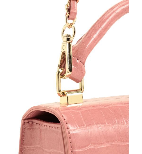 MERCURYDUO「クロコミニバッグ」|ハンドバッグ|