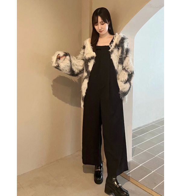 MERCURYDUO「【OUNNOUN】ロングシャギー2WAYオーバーサイズニット」|ニット・セーター|