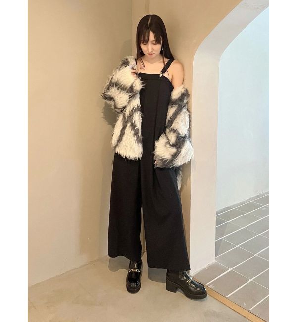 MERCURYDUO「【OUNNOUN】ロングシャギー2WAYオーバーサイズニット」|ニット・セーター|