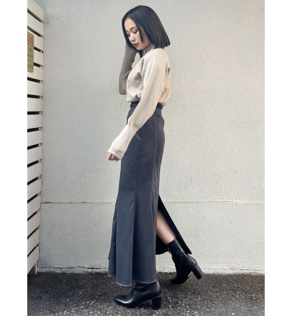 MURUA「フェイクスエードマーメイドスカート」|スカート|