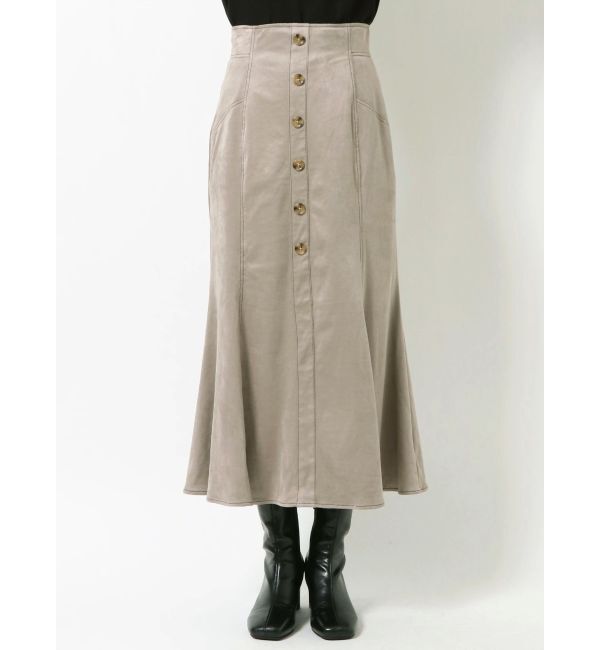 MURUA「フェイクスエードマーメイドスカート」|スカート|