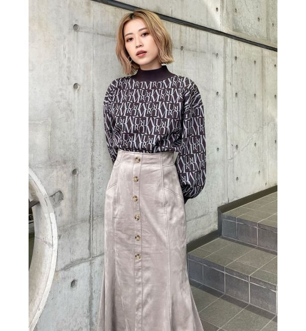 MURUA「フェイクスエードマーメイドスカート」|スカート|