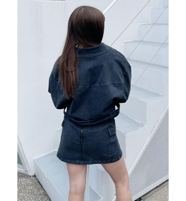 MURUA「クロップドGジャン」|デニムジャケット|