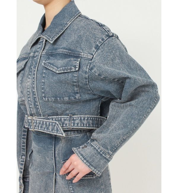 MURUA「クロップドGジャン」|デニムジャケット|